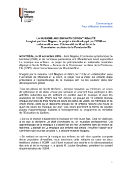 la musique aux enfants devient r&eacute;alit&eacute;