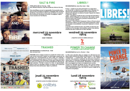 Programme du Festival ici - Enercoop Languedoc