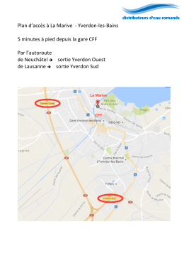 Plan d`accès