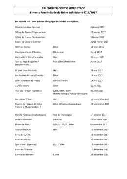 Voir - EFSRA Reims Athlétisme