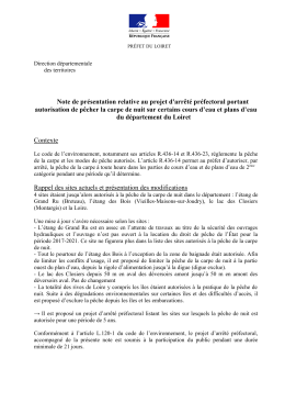 Note de présentation - format : PDF - 0,06 Mb