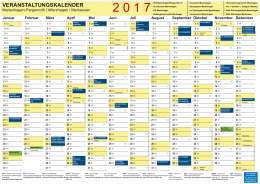 VERANSTALTUNGSKALENDER