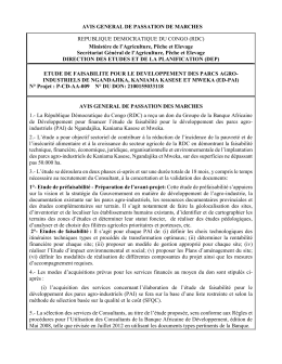 Minist&egrave;re de l`Agriculture, P&ecirc;che et Elevage Sec