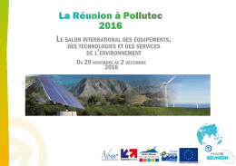 La Réunion à Pollutec 2016