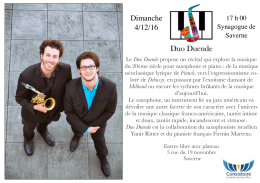 R&eacute;cital du Duo Dende