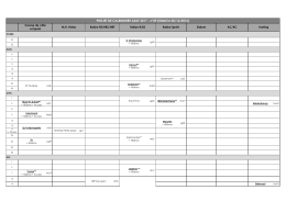 Projet Calendrier ASAF 2017