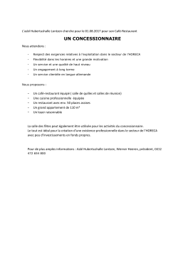 UN CONCESSIONNAIRE