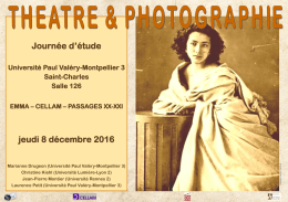 Journ&eacute;e d`&eacute;tude jeudi 8 d&eacute;cembre 2016