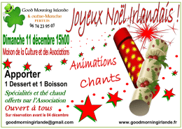 Flyer Good Morning Irlande