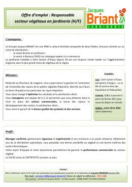 Annonce RS végétaux JJB - vLFR