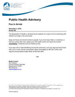 Public Health Advisory