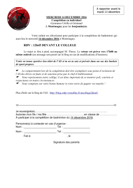 ASSOCIATION SPORTIVE