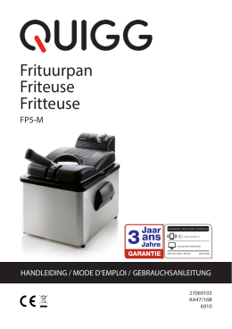 Frituurpan Friteuse Fritteuse - Primo
