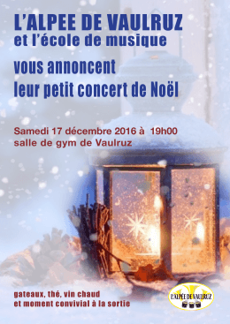 et l`&eacute;cole de musique