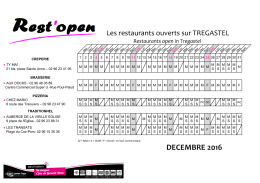 Rest`open Trégastel pdf - Bretagne Côte de granit rose