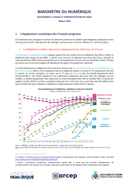 Baromètre du numérique