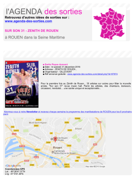 Imprimer - Agenda des sorties
