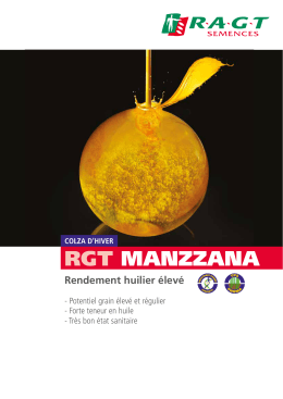 rgt manzzana - RAGT Semences