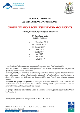 consulter le programme - Maison des Liens Familiaux