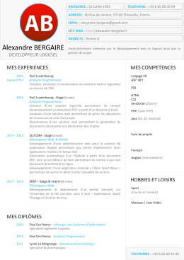 Alexandre BERGAIRE
