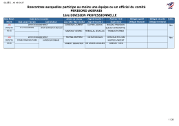 En savoir + - comité du Périgord Agenais