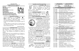 Chants pour notre c&eacute;l&eacute;bration