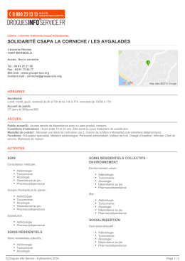 solidarité csapa la corniche / les aygalades