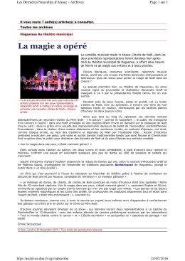 La magie a opéré - L`étoile de Noël