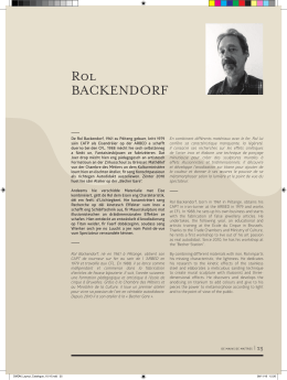 Rol BACKENDORF