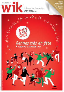 t&eacute;l&eacute;chargez le magazine WIK Rennes