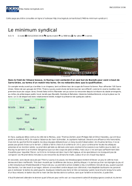 Format PDF - Racingstub