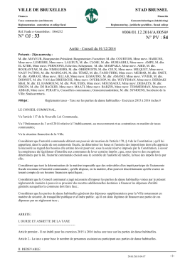 Taxe sur les parties de danse