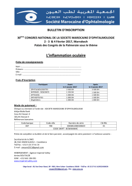 t&eacute;l&eacute;charger le bulletin d`inscription au congr&egrave;s
