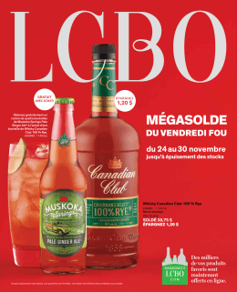 mégasolde - LCBO.com