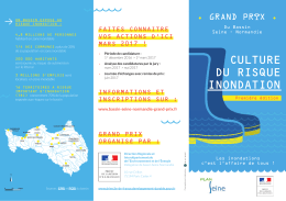 Grand Prix de la culture du risque inondation - DRIEE Ile-de