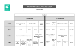 Primaire - Espace Al Madina