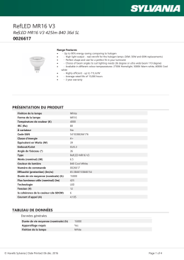 RefLED MR16 V3 425lm 840 36d SL