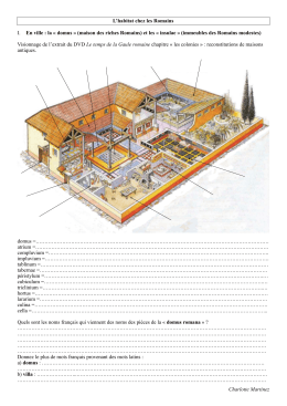 habitat romain.pages