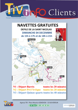 Nous vous informons qu`en raison de la manifestation Rue Mazel