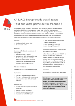 Lire le tract CP 327.03 ETA