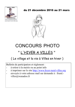 1 affiche.pages - Foyer rural de Villes sur Auzon