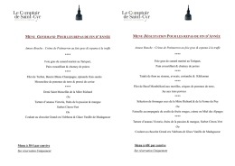 Télécharger la carte - restaurant Le comptoir de Saint-Cyr