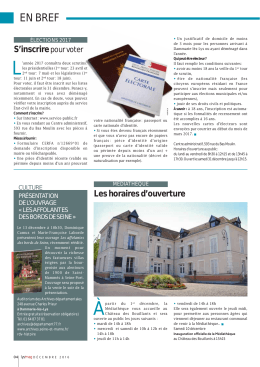 Toutes les dernières actualités sur la commune