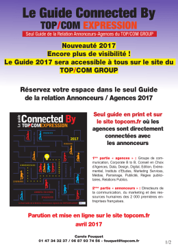 Le guide Connected By TOP/COM EXPRESSION