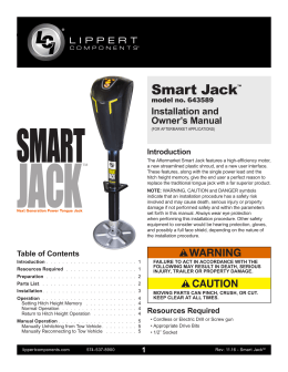 Smart Jack - Lippert Components
