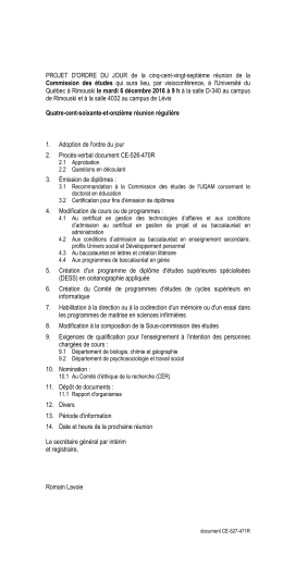 CE-527-471R - Universit&eacute; du Qu&eacute;bec &agrave; Rimouski