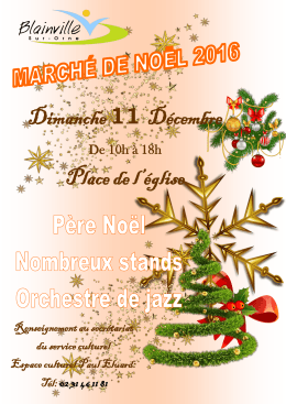 Dimanche 11 Décembre Place de l`église - Blainville-sur-Orne