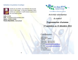 Automne - Rose Bleue