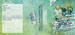 bulletin d`inscription