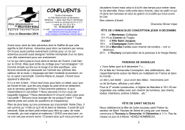 confluents - Pôle missionnaire de Montereau